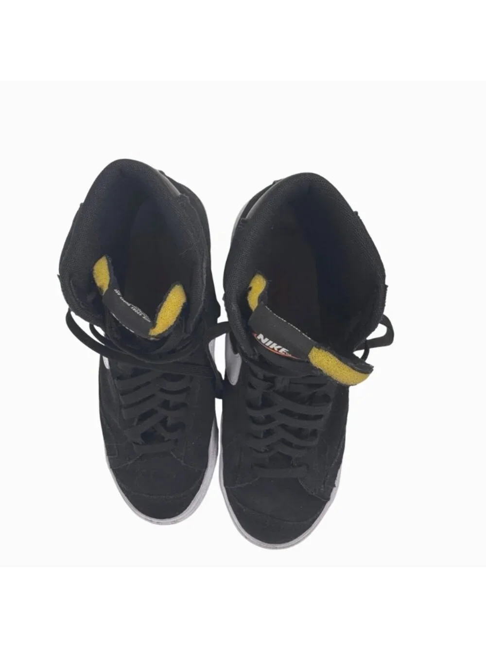 Nike Blazer Mid '77 Black High-Top Suede Sneakers Men's Size 7.5